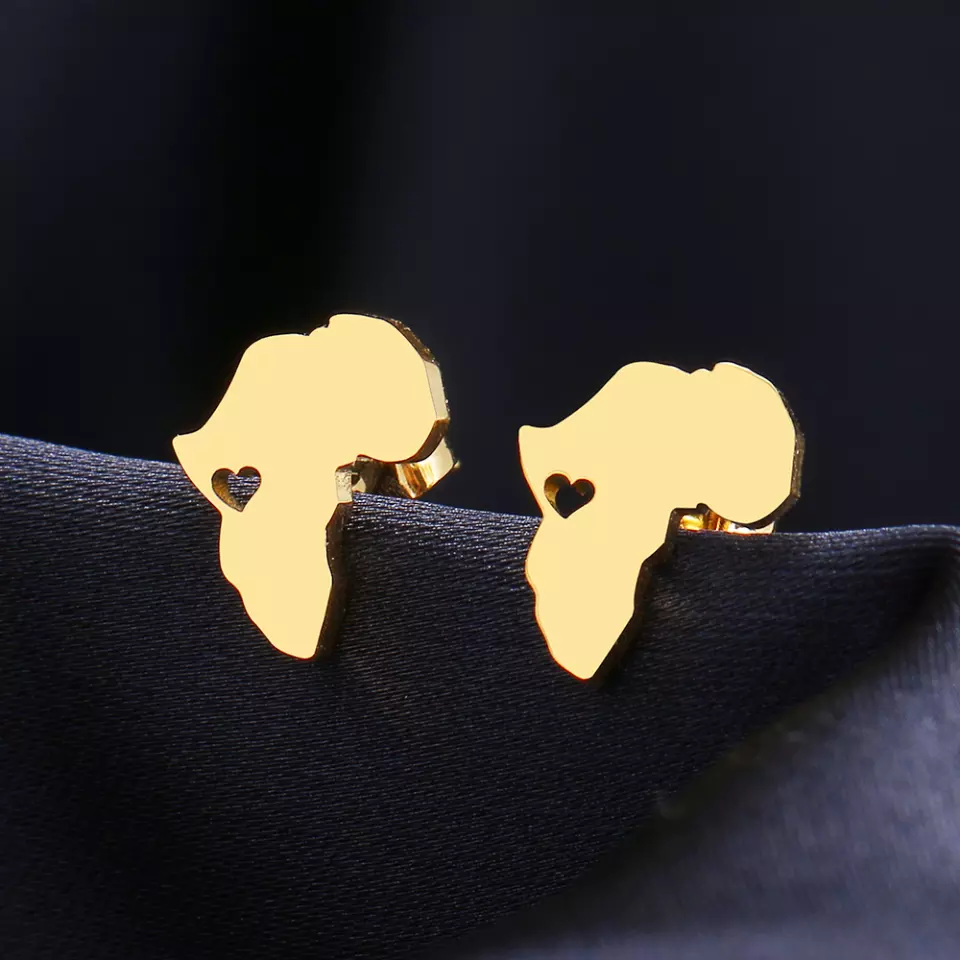 Africa Stud Earrings