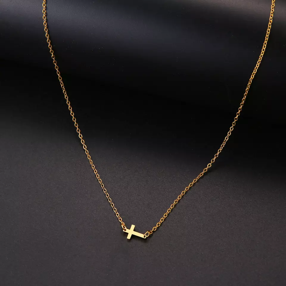 Miniature Cross Necklace