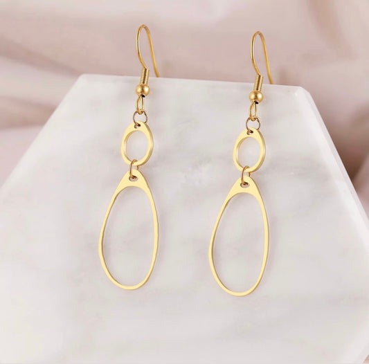 Saddle Pendant Earrings